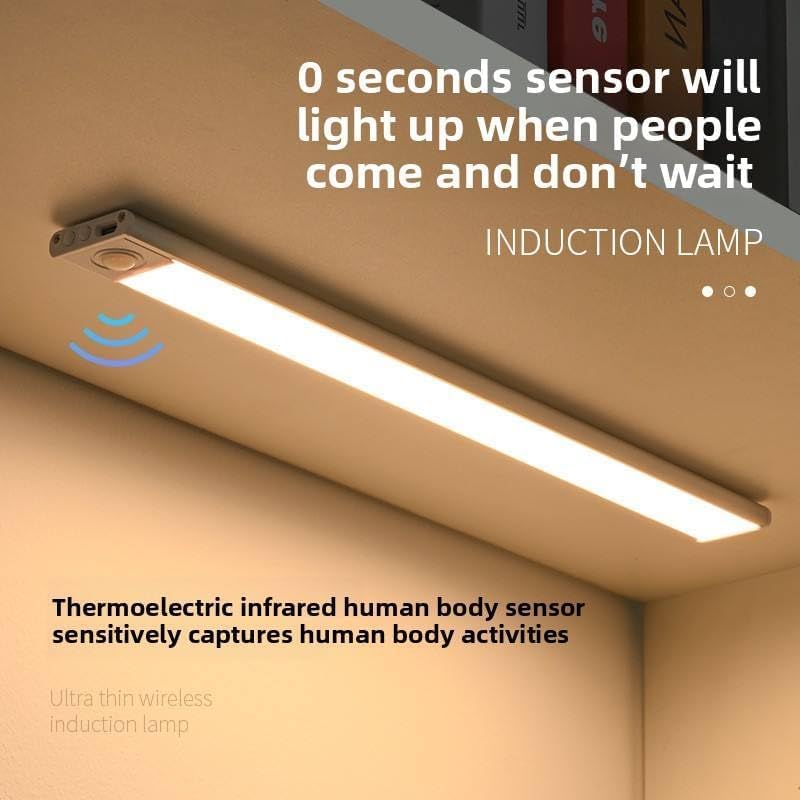 Motion Glow – Smart Wireless Rechargeable LED Light with Motion Sensor | Magnetic Installation | Under Cabinet & Wardrobe Lighting