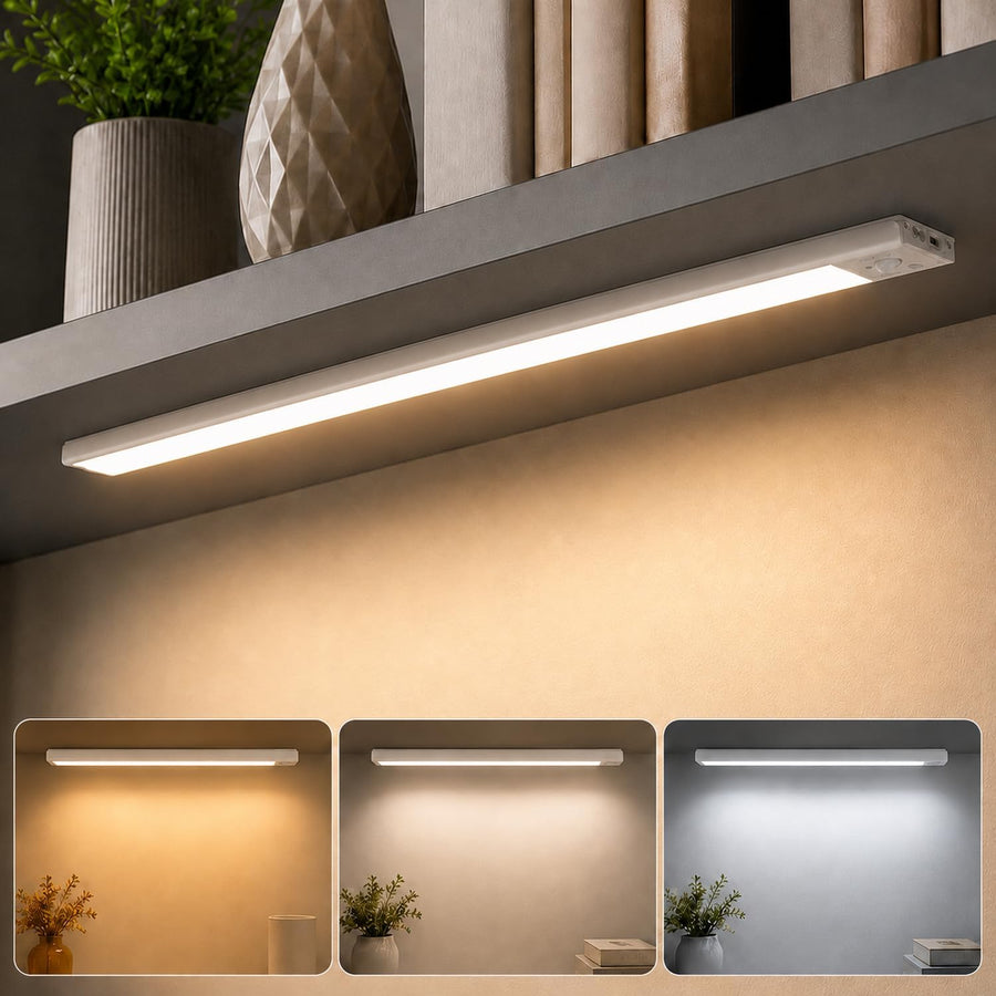 Motion Glow – Smart Wireless Rechargeable LED Light with Motion Sensor | Magnetic Installation | Under Cabinet & Wardrobe Lighting