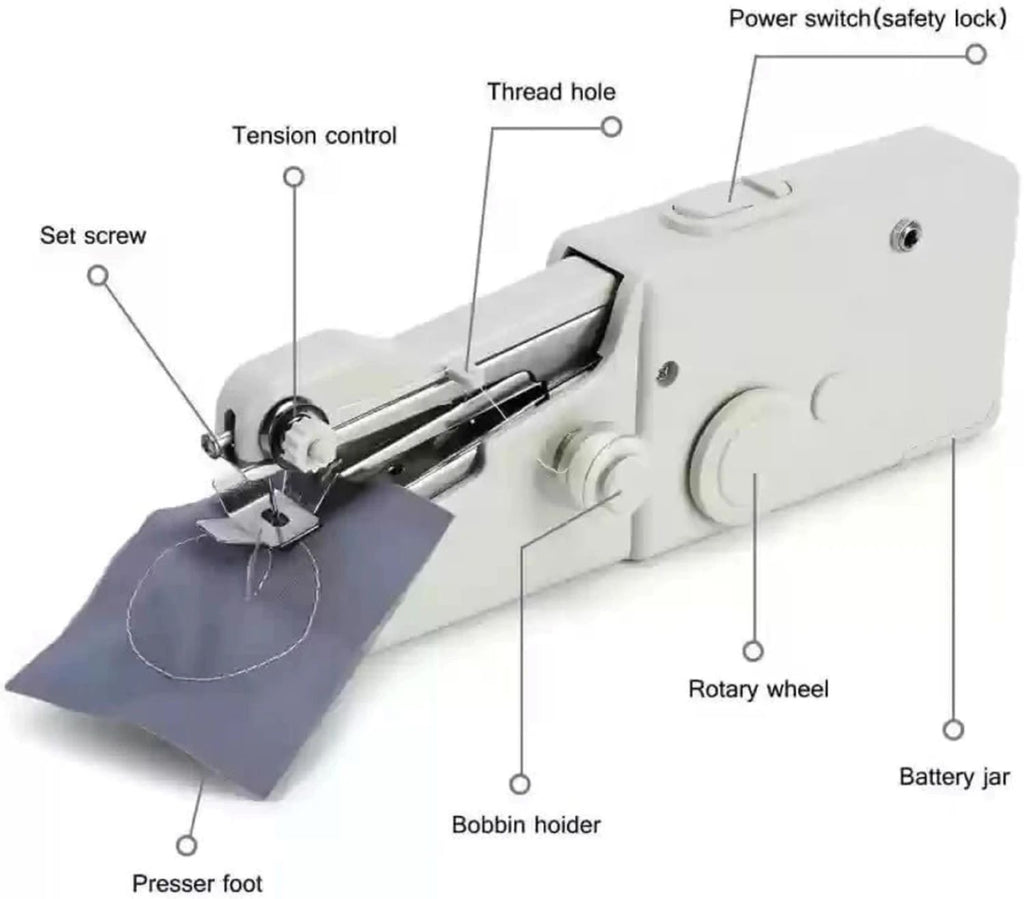 Handheld Portable Mini Electric Cordless Sewing Machine For Beginners